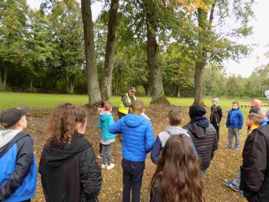 Akcja sprzątania lasów.