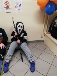 Halloween w czasie zajęć świetlicowych