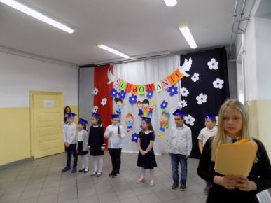 Uroczystość ślubowania klasy pierwszej