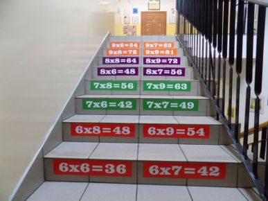 Biegając po schodach też się uczymy