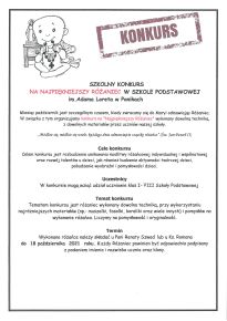 Szkolny konkurs na różaniec