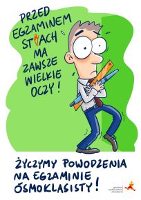 zyczenia dla osmoklasistow egzamin